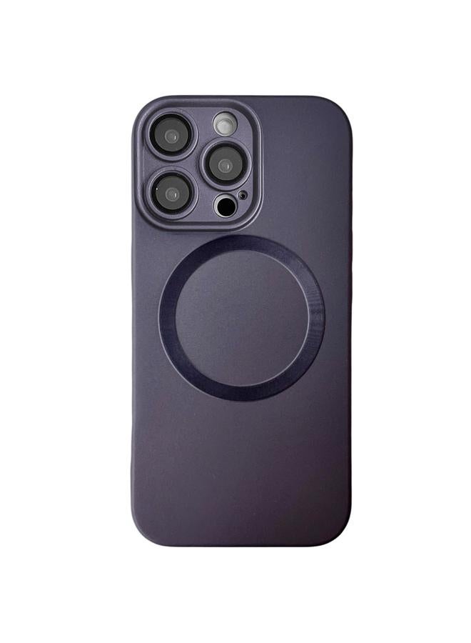 إيروريكس جراب لهاتف iPhone 15 Pro، مصنوع من مادة TPU، مطلي بطبقة معدنية، وملمس CD - Image 1