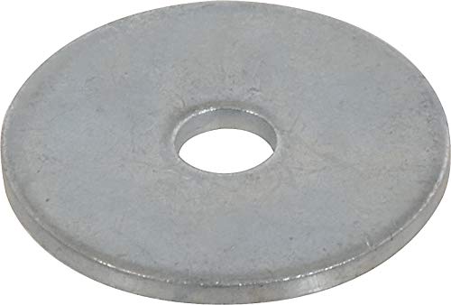 Hillman 290021 Zinc Fender Washers, 1/4" x 2", 100 Pieces - Image 1