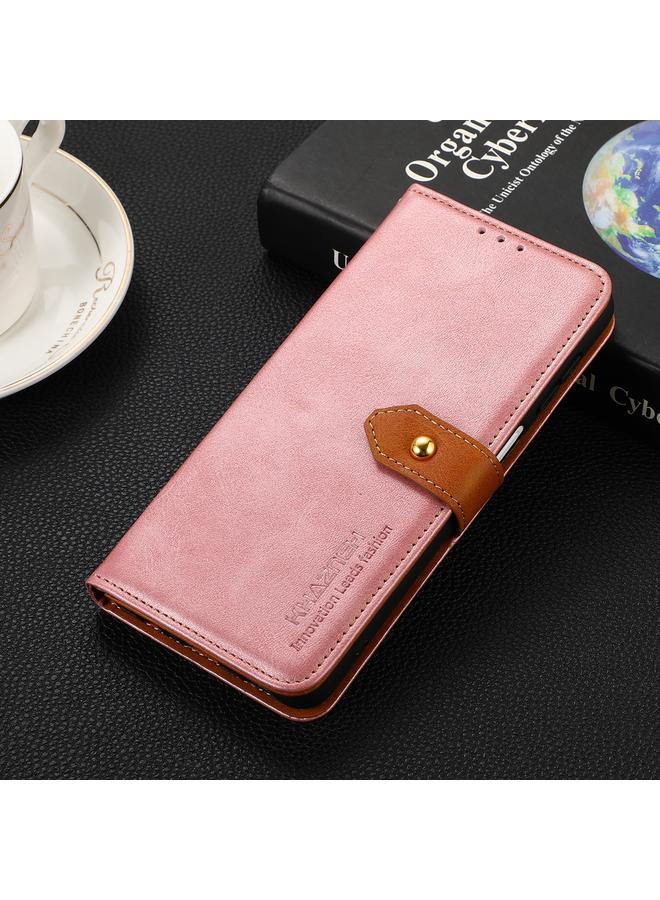 اس-توب جراب لهاتف Google Pixel 9 من KHAZNEH، جراب هاتف قابل للطي من جلد البقر ثنائي اللون - Image 2