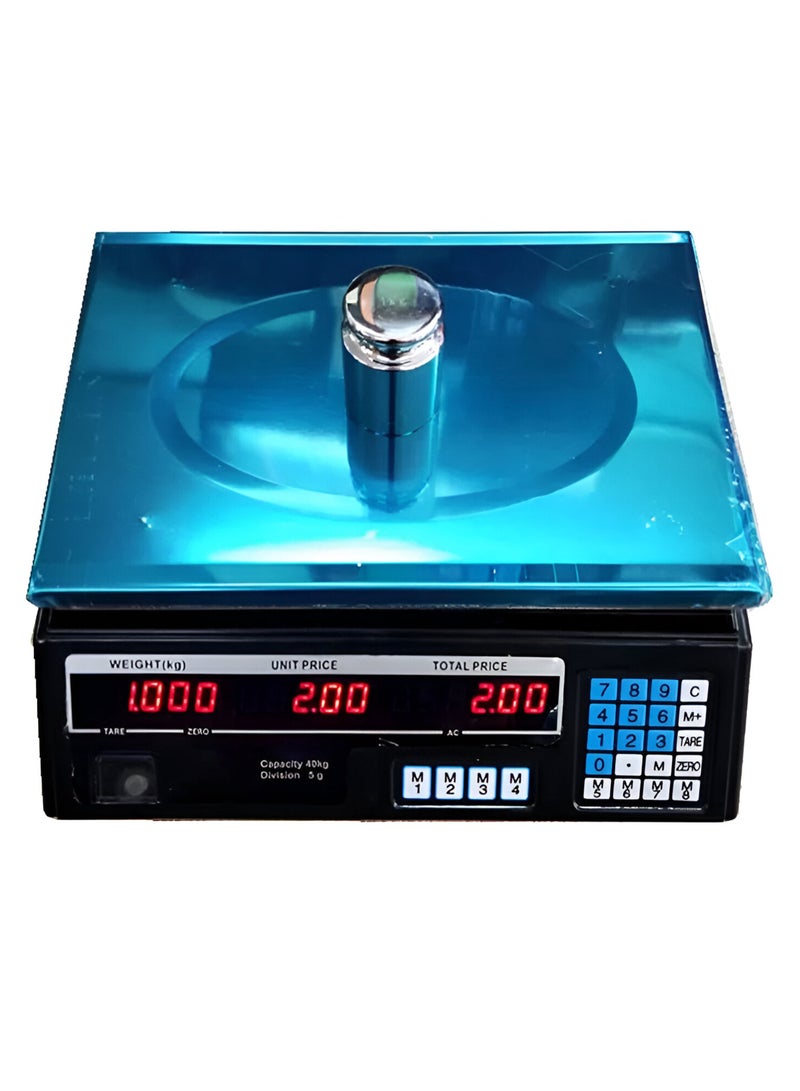 Electronic Computing Scales , 40kg , internal battery - Image 2
