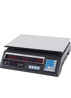 Sharpdo Electronic Price Computing Scales , 40kg , Black Electricity and internal battery  - Image 1