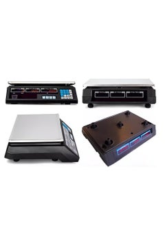 Sharpdo Electronic Price Computing Scales , 40kg , Black Electricity and internal battery  - Image 3