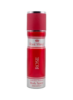 ROYAL MIRAGE Rose Body Spray 200 Ml  - Image 1