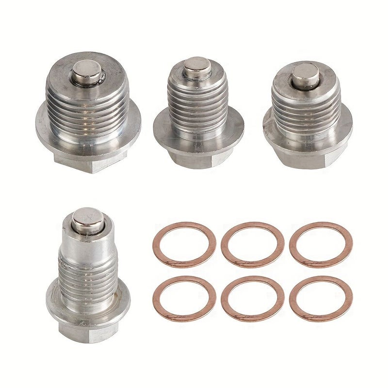 Stainless Steel Magnetic Drain Plug M12x1.5 Oil Pan Screw Gearbox Bolt - Image 3