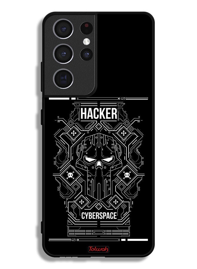 Tolwak Samsung Galaxy S21 Ultra 5G Protective Case Cover Cyberspace - Image 3