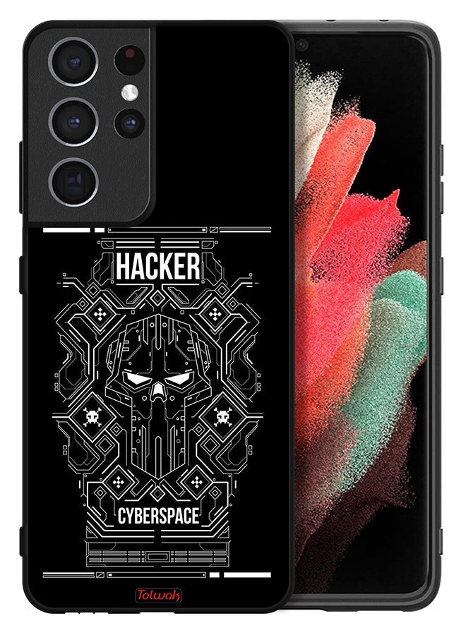 Tolwak Samsung Galaxy S21 Ultra 5G Protective Case Cover Cyberspace - Image 2