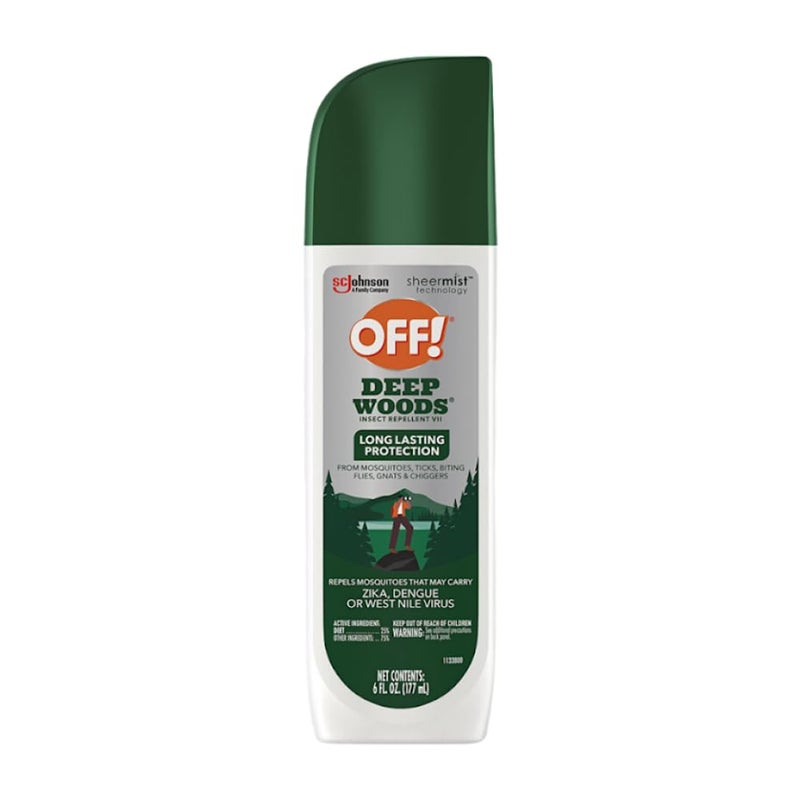 OFF! Deep Woods Insect Repellent VII Spritz, Bug Spray with Long Lasting Protection from Mosquitoes and Ticks, 6 oz (Pack of 12) - Image 2