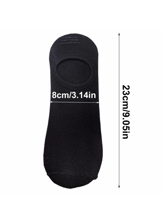 6Pairs Unisex No Show Socks Low Cut Invisible Summer Non-Slip Liner Socks - Image 3