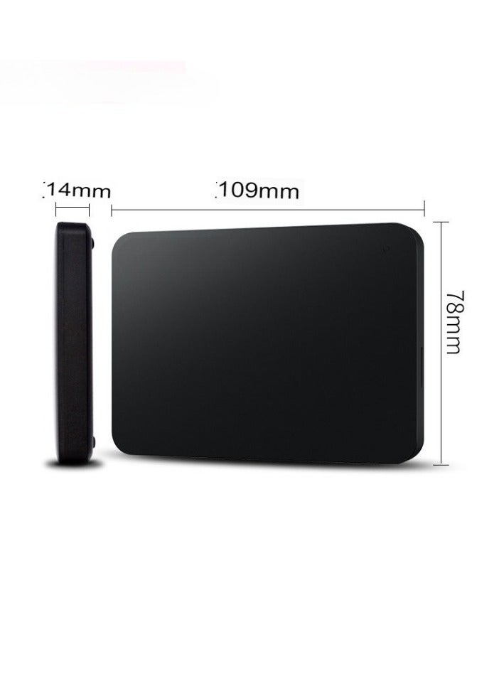 Portable External Hard Drive, Fast And Convenient External Storage Device, Shockproof Durable Easy To Carry Hard Disk Drive For Play station, Xbox, Pc And Mac, (4TB Black) - Image 3