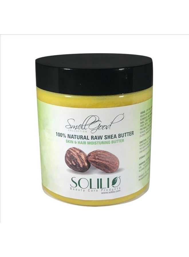 smellgood African Shea Butter Pure Raw Unrefined Ivory **Doubled Filtered** (16Oz) - Image 1
