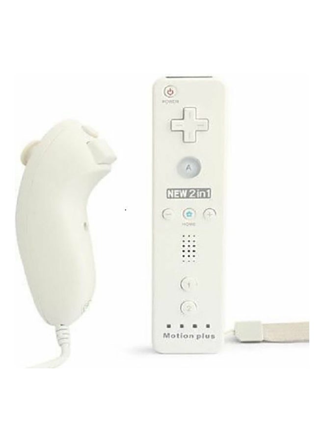 مجموعة جهاز تحكم عن بعد نينتندو وي ونونشوك مكونة من قطعتين - لاسلكية - Image 5