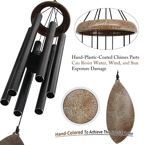 ASTARIN Wind Chimes for Outside Deep Tone,36 Inch Windchime Outdoors，Chimes for Outdoors,Sympathy Wind Chimes Memorial for Mom Dad，All Metal Wind Chime - Image 2