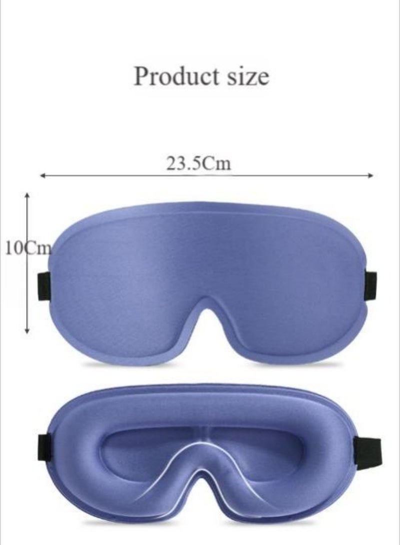 Sleeping eye mask, 3D weighted eye mask, hollow nose wing does not press eyes, breathable sleep special protective eye mask, eye mask, memory foam sleeping mask, anti-light leakage, men and women, comfortable