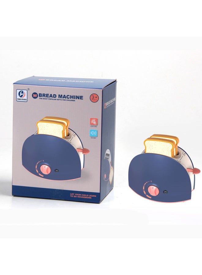 ألعاب منزلية كهربائية محاكاة للأطفال، غسالة، عصارة، ماكينة قهوة، ألعاب منزلية - المواصفات: 129-5CE ماكينة خبز (0.29 كجم) - Image 1
