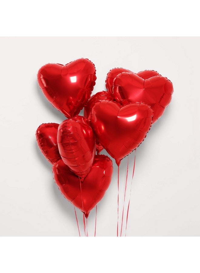 BBPOOL 12Pcs Red Heart Balloons, 18 Inch, Love Balloons for Valentine's Day, Wedding, Birthday Decorations - Image 4