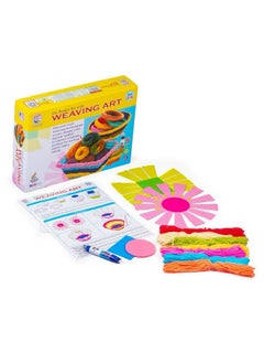 RATNA'S RATNA'S Weaving Art DIY Kit Crafting Stylish Basket Art & Craft Learning Toys for Kids Ages 6+  - Image 1