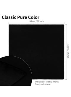 KASTWAVE Square Satin Napkin Bright Silk Table Soft Smooth Fabric  - Image 2