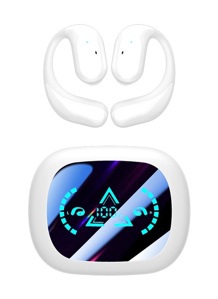 JBLTM Wireless Earbuds V5.4, 120hours standby time, Bluetooth Earbuds for Small Ear, IP5 Waterproof Running Headphones, Deep Bass, Over Ear Sport Earbuds Wireless Bluetooth Earphones for Android iOS  - Image 1