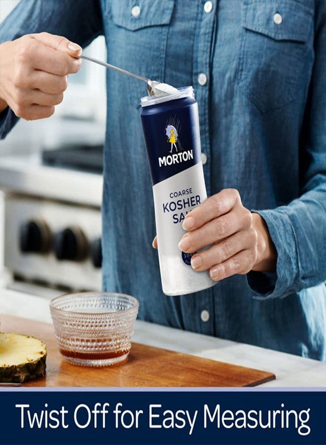 Morton Kosher Salt, Coarse, 16 Ounce - Image 3