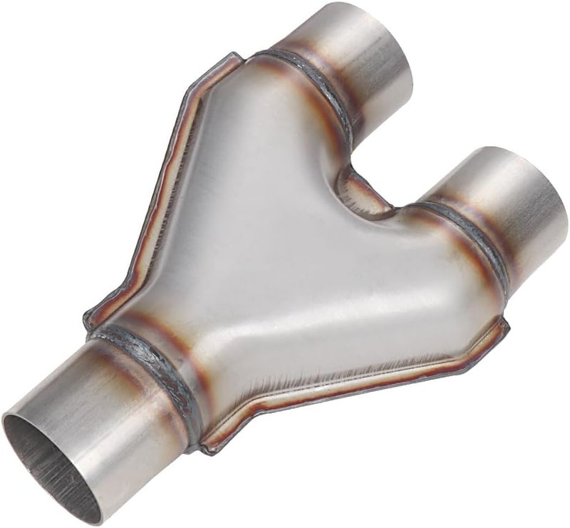 LCGP Stainless Steel 2.25 Inch Y-Pipe, Universal Stainless Steel Diesel Y-Pipe, Inlet 2.25" Outlet 2.25" Length 10" - Image 4