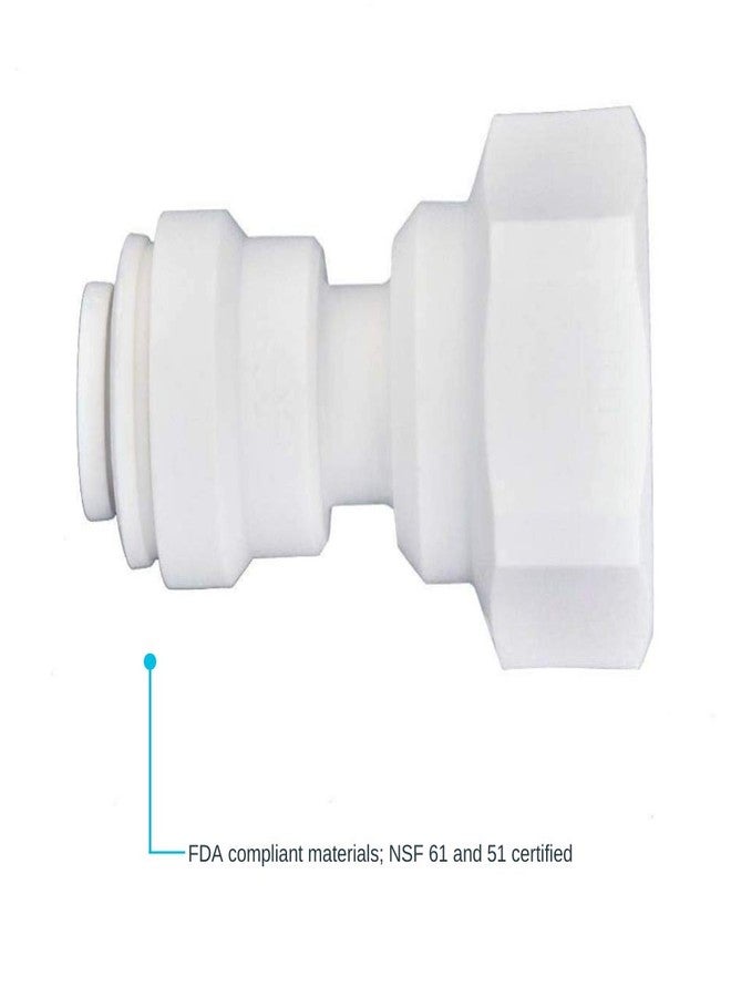 John Guest Speedfit PP451222WP Female Adapter 3/8 inch Od x 1/4 inch Nptf Push-To-Connect - Image 5
