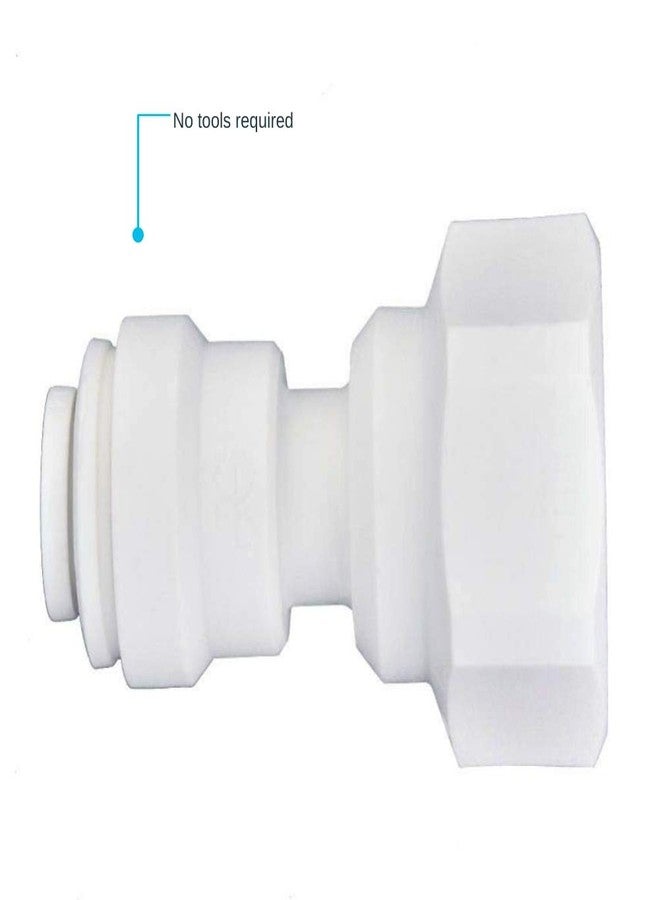 John Guest Speedfit PP451222WP Female Adapter 3/8 inch Od x 1/4 inch Nptf Push-To-Connect - Image 2