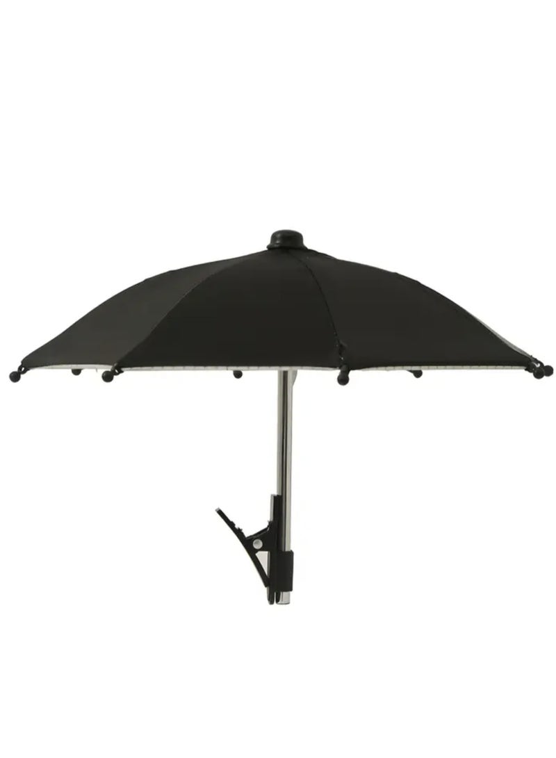 Universal Phone Clip on Umbrella Sun Shade Shield - Anti-Glare Blocker Cover for Beach, Pool, Outdoor Video Watching & Shooting - Durable Plastic,  - Image 2