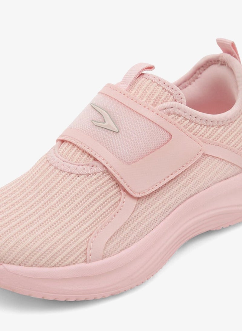 داش حذاء رياضي للبنات بشعار وحزام لاصق - Image 4