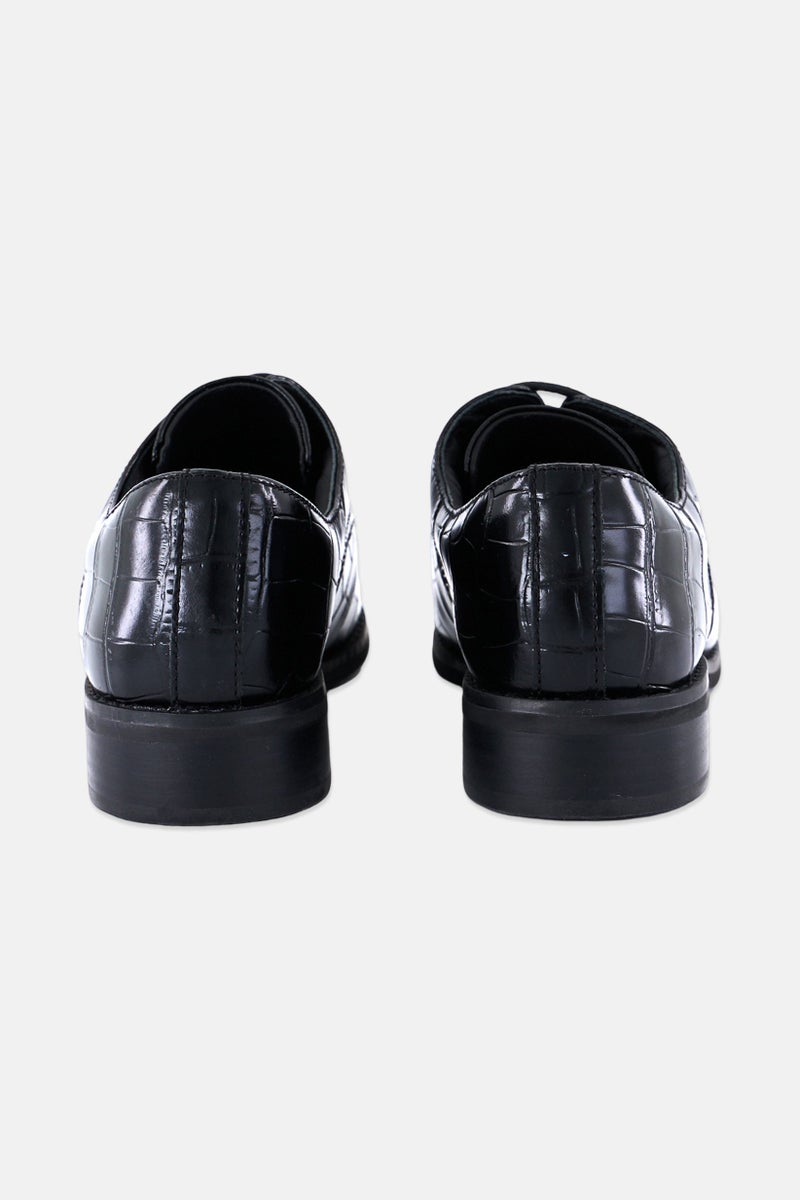 clarks Women Standard Ria Derby Lace UP Casual Shoes, Black - Image 2