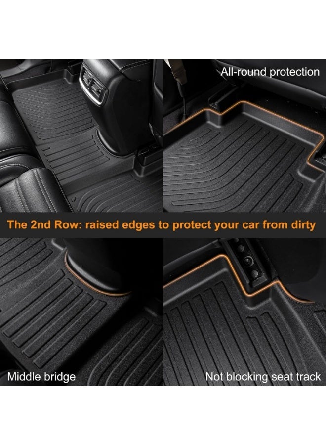 Custom-made car floor mats for 2020-2025 sedan/wagon models, two rows, water-resistant, made of genuine TPE material, with a two-year dealer warranty and long-lasting protection. - Image 5