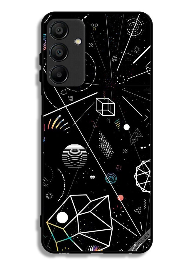 Samsung Galaxy A15 4G Protective Case Cover Aesthetic Math Wallpaper