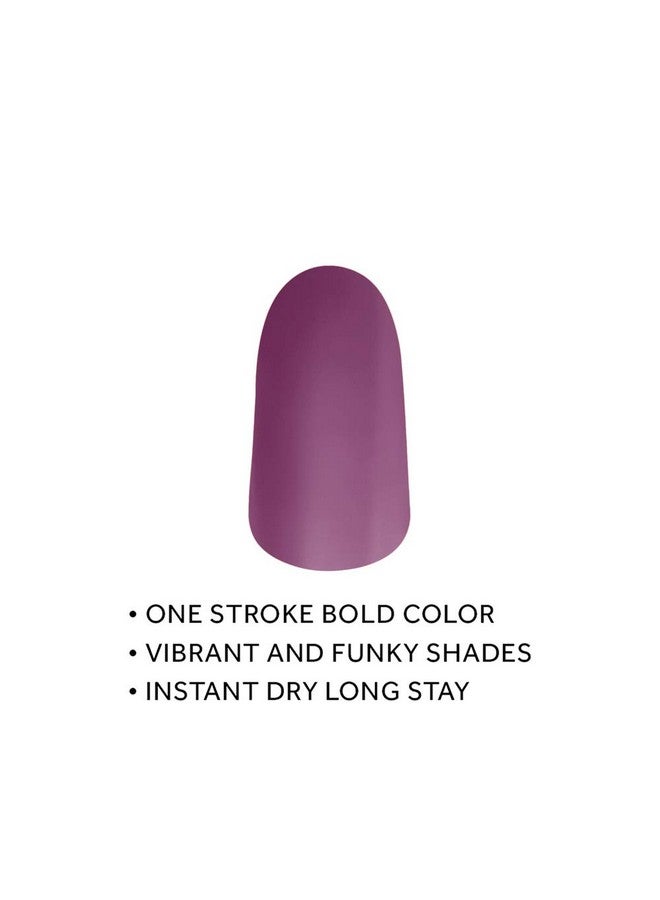 Elle 18 Matte, Glossy Finish Nail Pops Color 161, 161, 5 Ml - Image 3