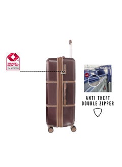 pierre cardin Hardside Luggage Classic Leather Collection Large Size  - Image 3