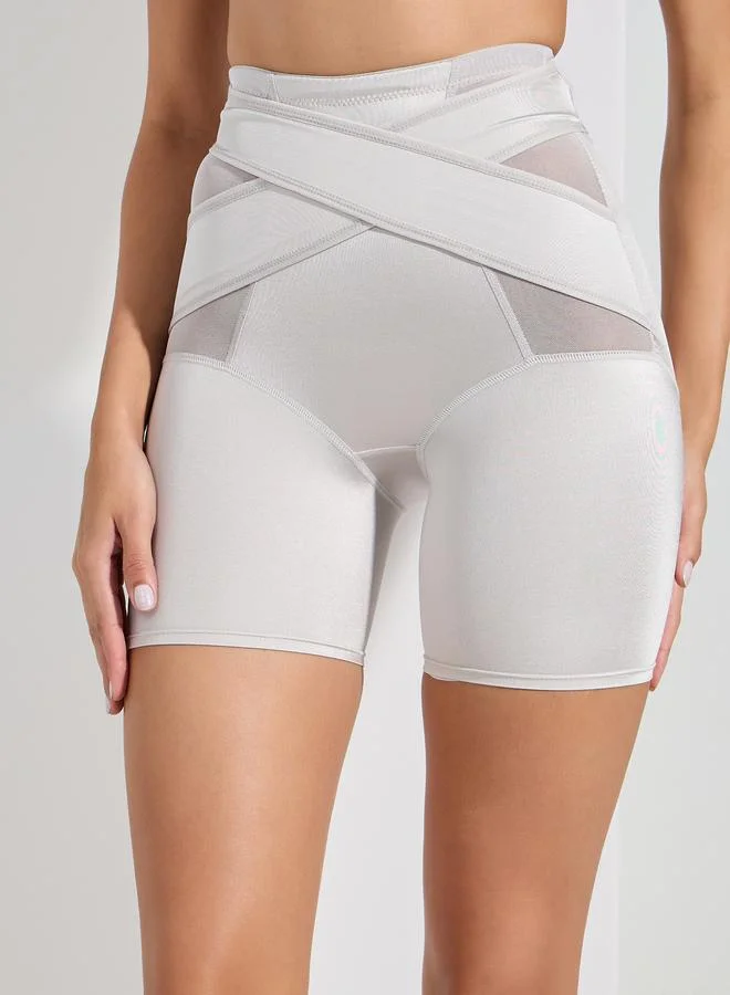 ستايلي Multi Layer Wrap Around Tummy Tucker Thigh Slimmer