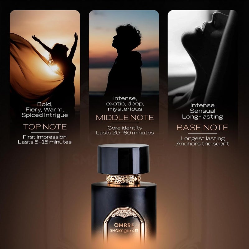 sapil عطر سابيل أومبري سموكي كوارتر 100 مل - عطر فاخر للجنسين بنغمات الفانيليا المتبلة - Image 4