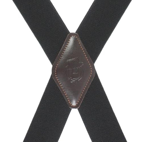 Peluche Style Secure Heavy Duty X Back 4 Hooks Suspender for Men (Strap Width- 38 mm) - Image 5