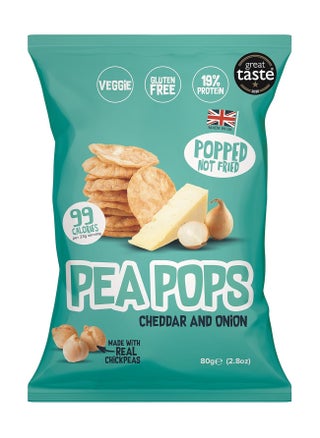 رقائق بروتين صحية من Pea Pops رقائق الحمص اللذيذة 19% بروتين ودهون أقل وقليلة السعرات الحرارية وجبن الشيدر والبصل - pzsku/Z23D187395A3979115C1CZ/45/_/1735995489/b3db8eae-881e-47bf-9342-626f7b63f035