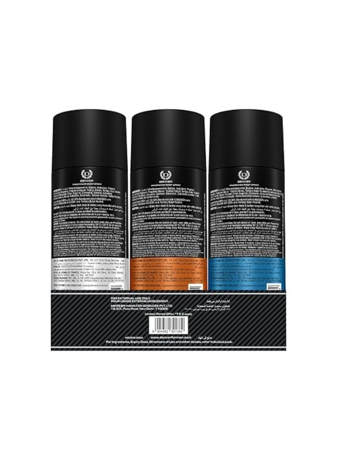 DENVER Offer Pack of 3 Pcs 150ml Each (Goat/Original/Saxe) - Image 2