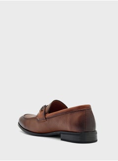 Robert Wood Trim Detail Formal Loafers  - Image 2