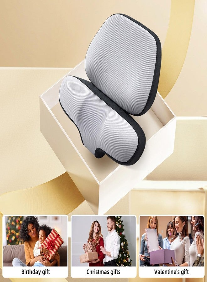 BEBAS Car Headrest Pillow Adjustable Neck Support Cushion for Neck Pain Relief Soft high Resilience Memory Foam Filling Breathable Removable Cover & Ergonomic Design Travel Car Neck Pillow 1PC - Image 4