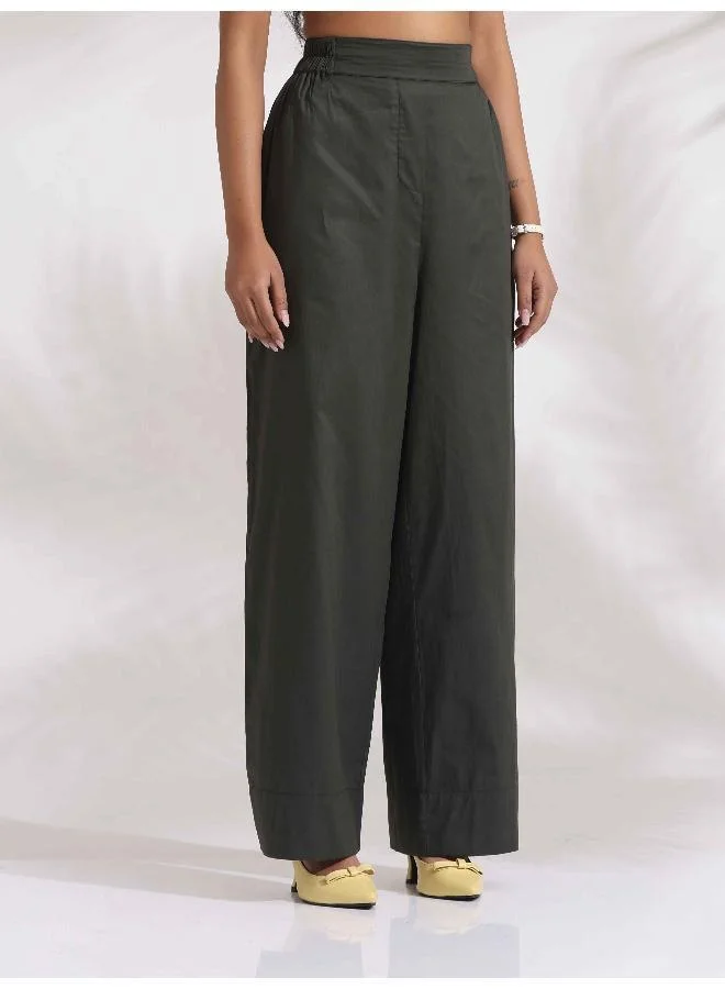 trueBrowns Off-White Cotton Stripe Jacket Top Co-ord Set