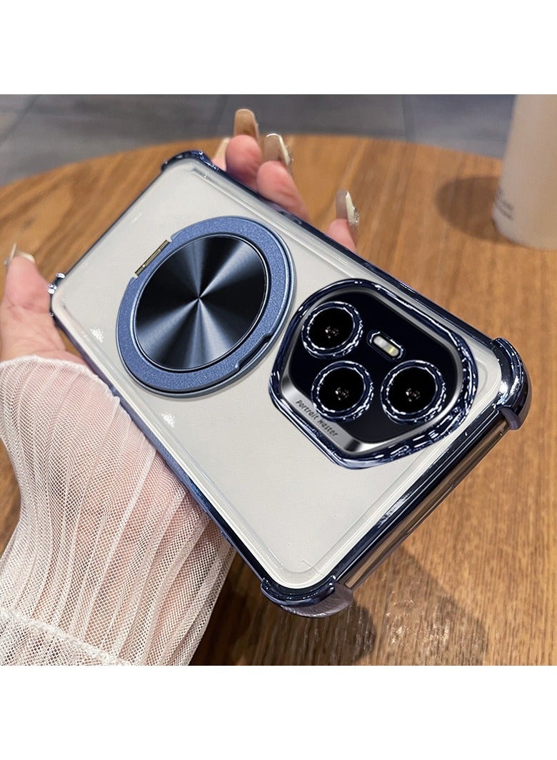 عام Silicone Phone Case for Huawei Honor 400 Pro Full Protection with Built-in Lens Film