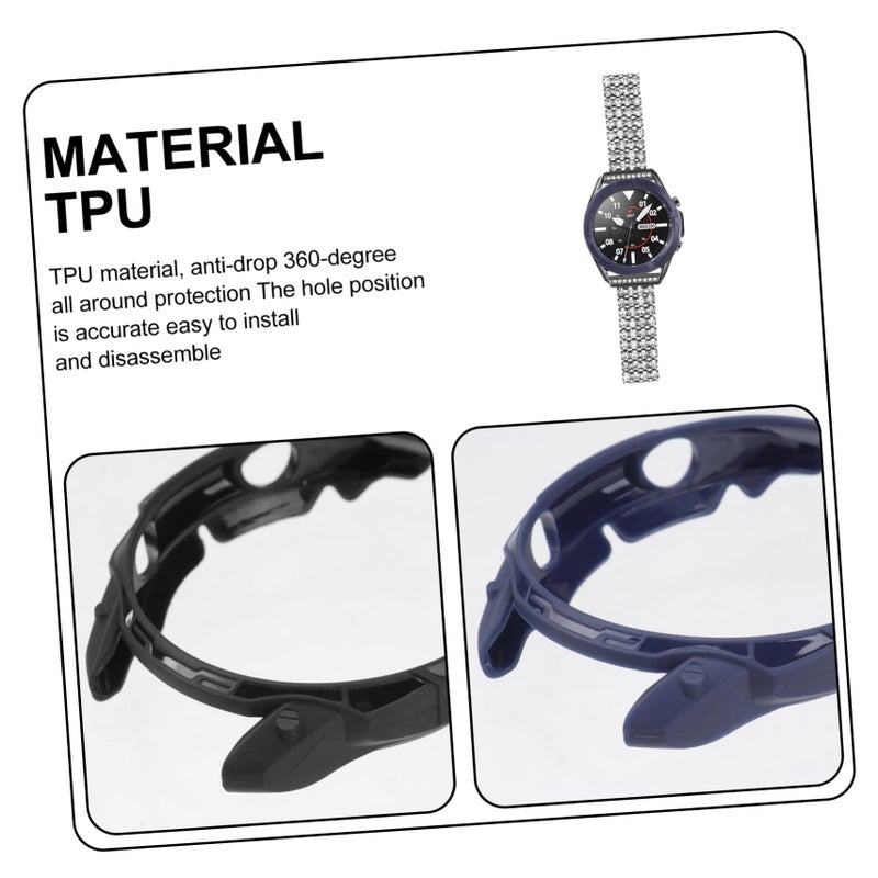 TPU Protective Shell For Watch Midnight Easy Installation Coverage - Image 5
