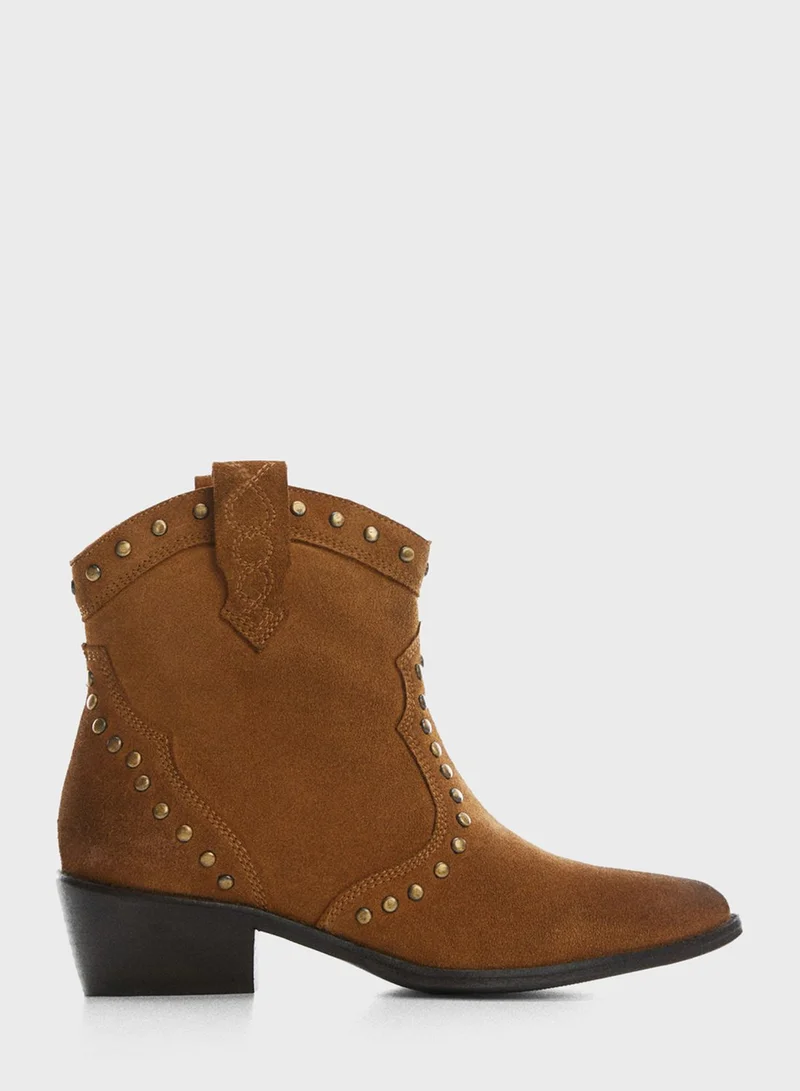 MANGO Salto Ankle Boots