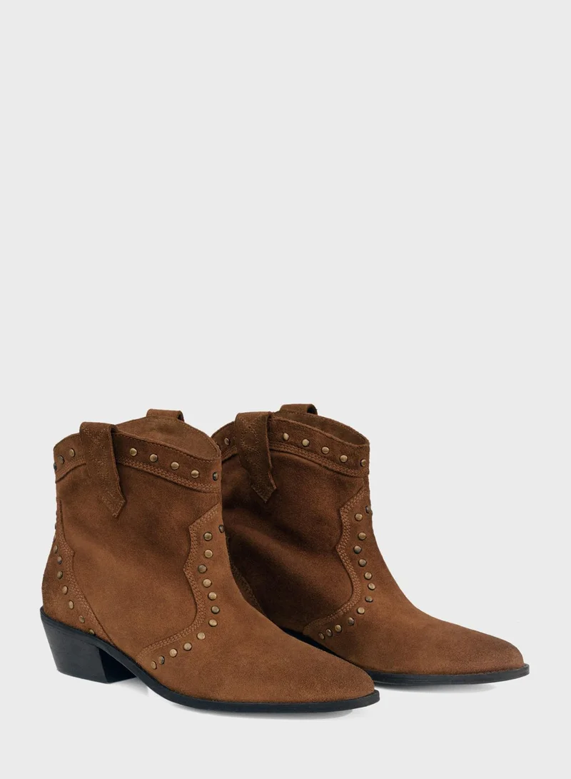 MANGO Salto Ankle Boots