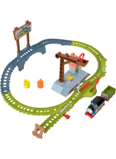 THOMAS & FRIENDS Motorized Toy Train Set Paint Delivery With Thomas & Troublesome Truck For Pretend Play Preschool Kids Ages 3+ Years  - Image 1