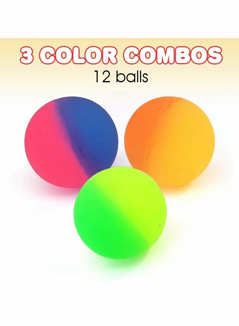 KASTWAVE Bouncy Balls - Rubber Balls for Kids - ICY Bounce Balls - 1.25 Inch Icy Bouncy Balls for Kids, Set of 25, Frozen Birthday Party Favors, Goodie Bag and Piñata Fillers, Fun Assorted Colors - Image 3