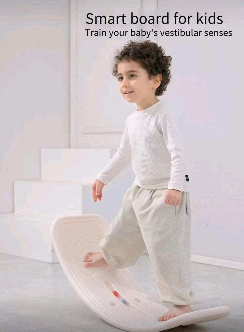 Children's rocking board, open learning toy, suitable for birthday gifts for boys and girls aged 3, 4, 5, 6, 7, and 8 years old  - Image 1