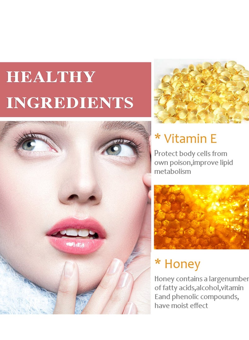 2 Pcs Lip Plumper GlossMaximizer Balm Serum, Healthy Moisturizer Enhancer Hydrated, Reduces Improves Dry Lines Extreme Volume, Natural for Women Girls - Image 3