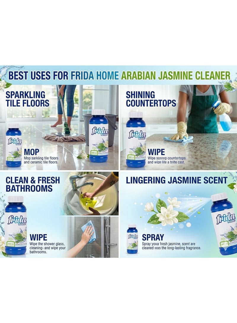 Frida Home All Purpose Cleaner, Arabian Jasmine Scent, 480ml - Image 3